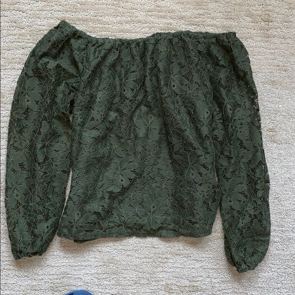 Hollister off the shoulder blouse